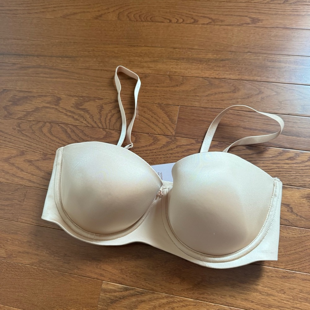 NWT Savage X Fenty Cream Strapless Bra